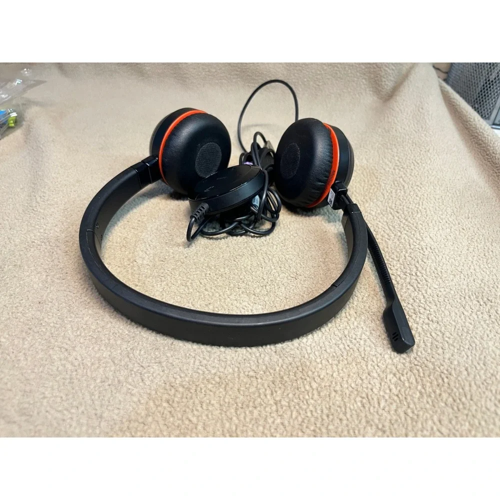 Jabra Evolve‎ 30 II Wired Stereo Headset USB-A Microsoft Teams Black ENC060